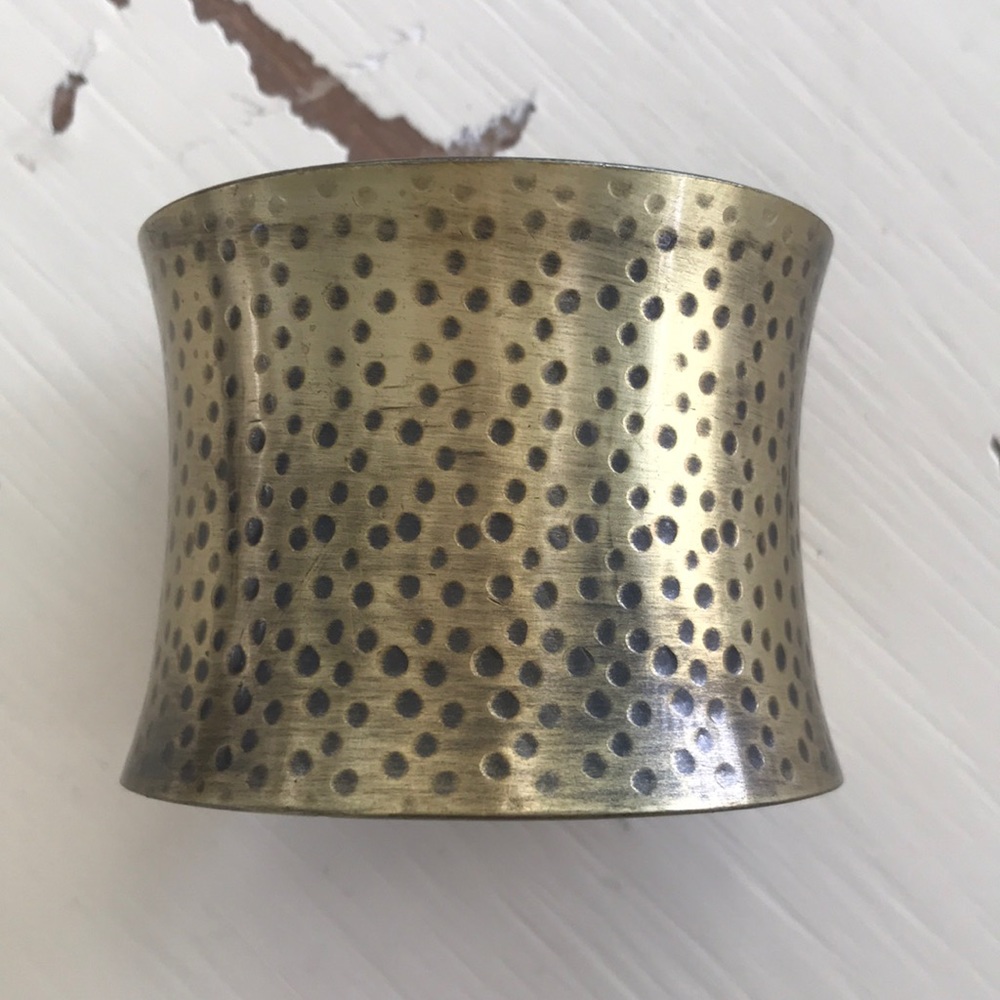 Vintage Flared Brass Cuff